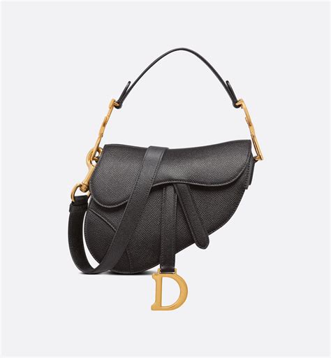 dior saddle bag zwart